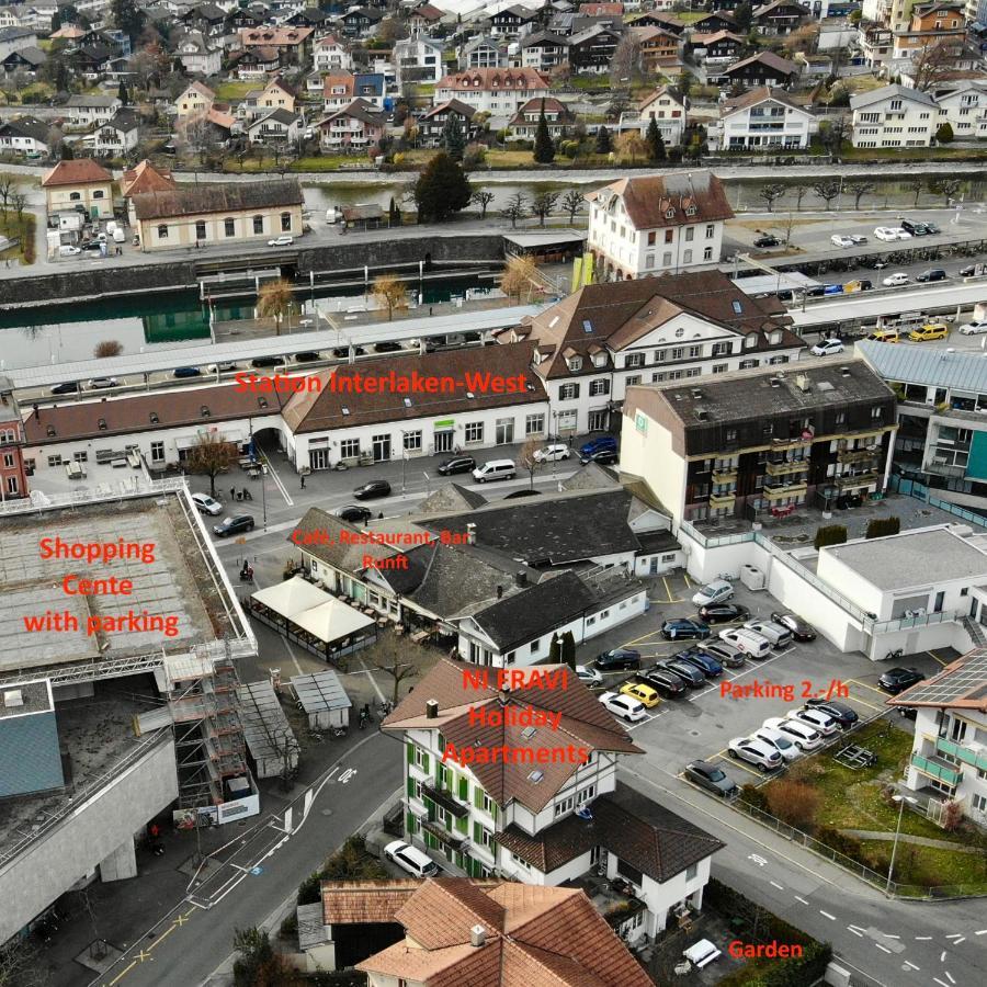 Ni Fravi Holiday Apartments, Interlaken West Exterior foto